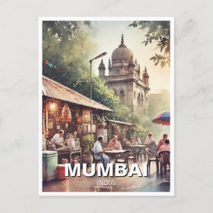 Carte Postale Mumbai Travel Souvenir