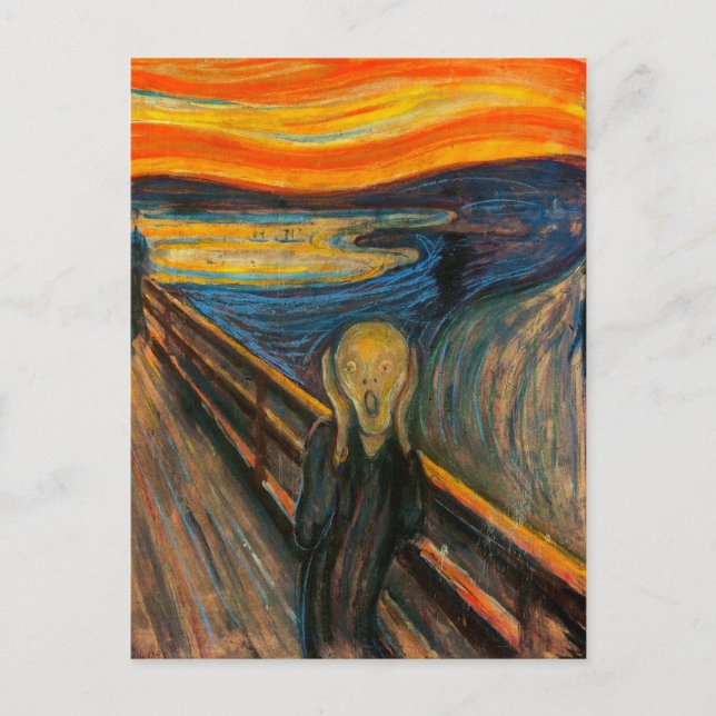 Carte Postale Munch The Scream Postcard (Devant)