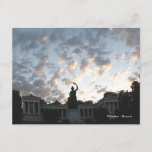 Carte Postale München - Bavière et der Theresienwiese