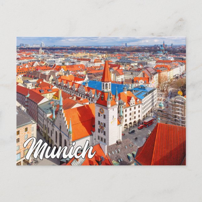 Carte Postale Munich, Allemagne (Devant)