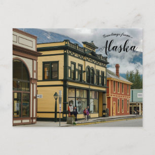 Carte Postale Municipalité et arrondissement de Skagway Alaska