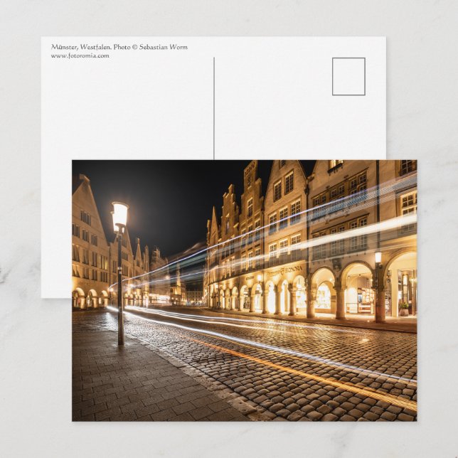 Carte Postale Münster Allemagne (Devant / Derrière)