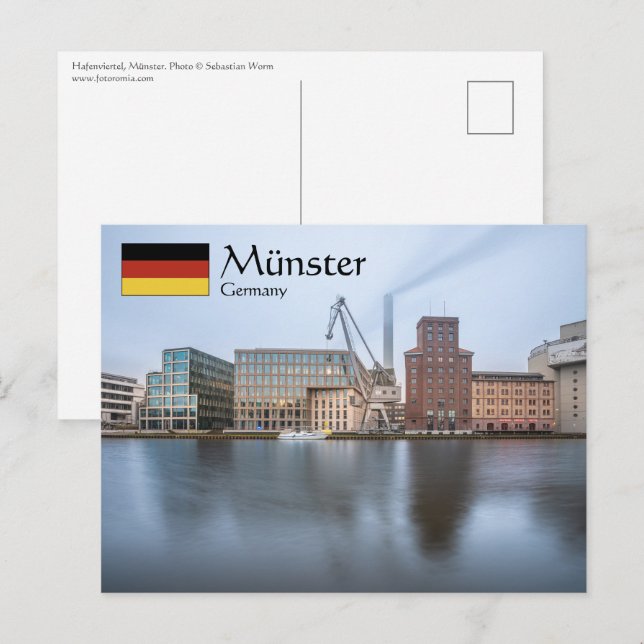 Carte Postale Münster Allemagne (Devant / Derrière)