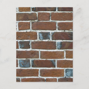 CARTE POSTALE MUR BRICKS