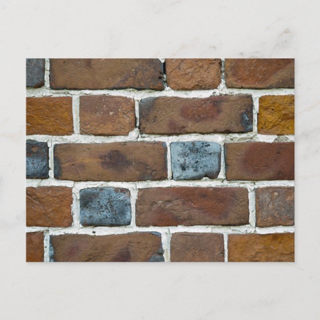 CARTE POSTALE MUR BRICKS (Devant)