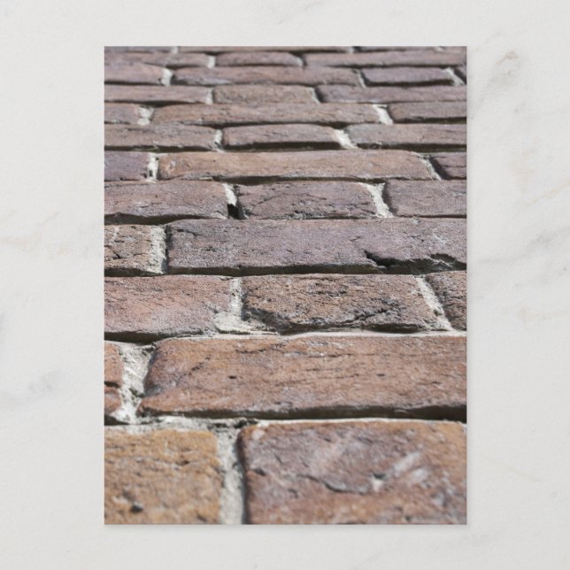 CARTE POSTALE MUR BRICKS (Devant)
