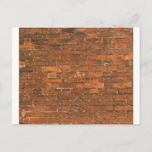 Carte Postale Mur de briques