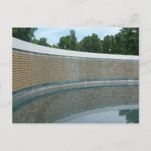 Carte Postale Mur du Liberté du Mémorial de la Seconde Guerre mo
