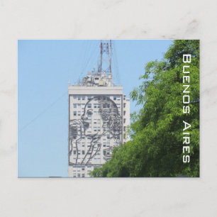 Carte Postale murale eva peron