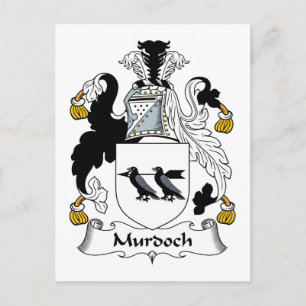 Carte Postale Murdoch Family Crest