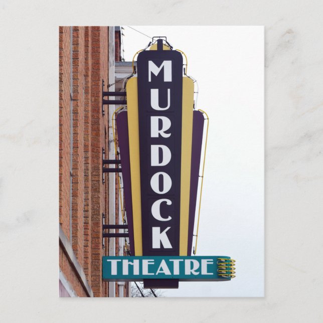 Carte Postale Murdock Theatre, Wichita, Kansas (Devant)