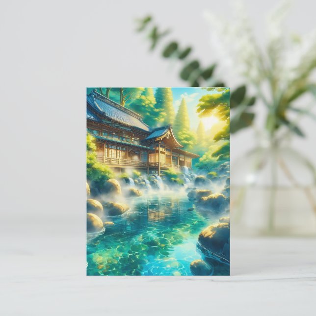 Carte Postale Murmures du ruisseau de cèdre (Debout devant)