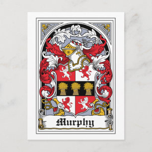 Carte Postale Murphy Family Crest