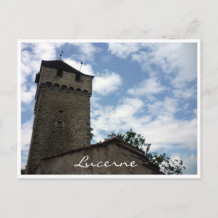 Carte Postale murs anciens lucerne