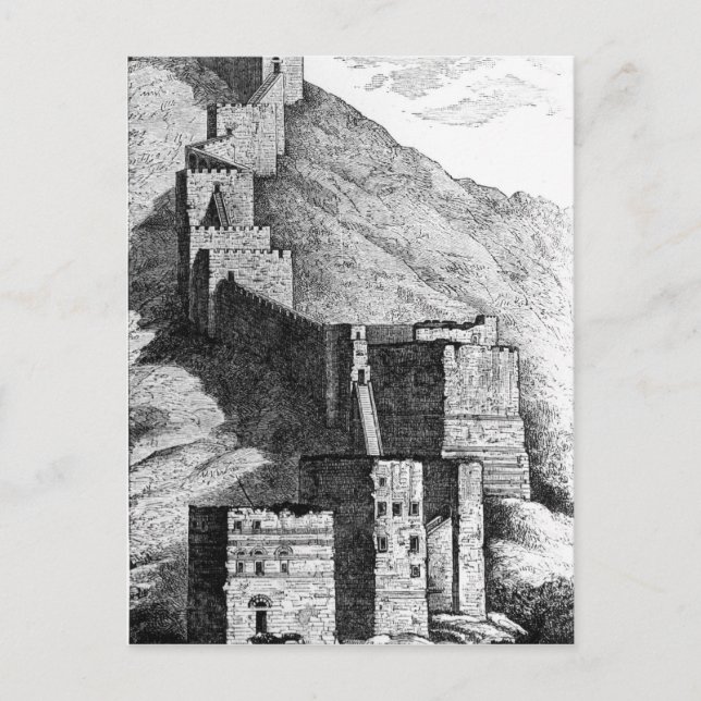 Carte Postale Murs d'Antioche, 1894 (Devant)