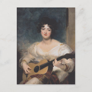 Carte Postale Murs de Bildnis der Lady