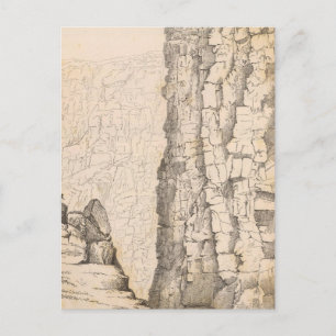 Carte Postale Murs de cratère, Kilauea, Hawaii