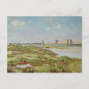 Carte Postale Murs de la ville d'Aigues-Mortes, 1867