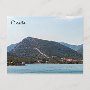 Carte Postale Murs de Ston - Dalmatie, Croatie