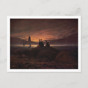 Carte Postale Musardez l'augmentation au-dessus de la mer, 1822