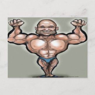Carte Postale Muscle Dude