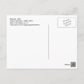 Carte Postale Muscles d'Osmar Schindler (Dos)