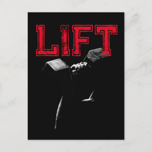 Carte Postale Musculation Fitness Motivation pour le Corps