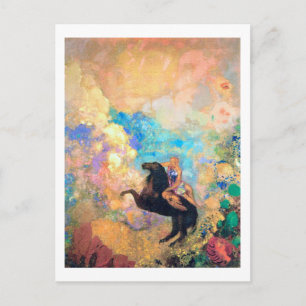 Carte Postale Muse sur Pegasus, Redon