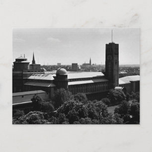 Carte Postale Musée allemand vintage de Munich en Allemagne