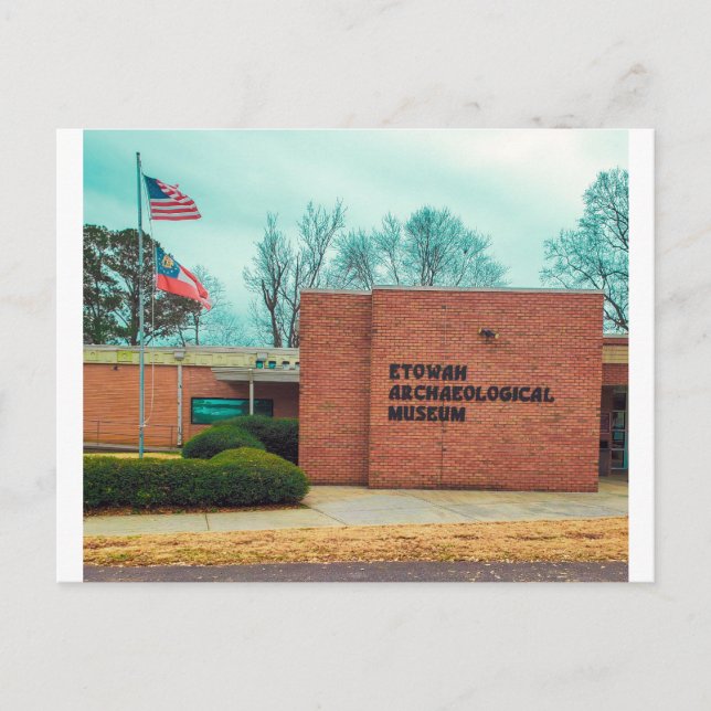 Carte Postale Musée archéologique d'Etowah (Devant)