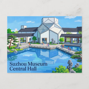 Carte Postale Musée central de Suzhou Chine