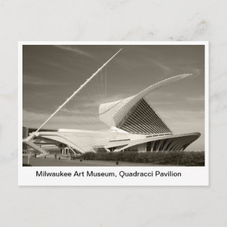 Carte Postale Musée d'Art de Milwaukee, pavillon Quadracci
