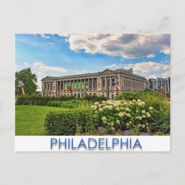 Carte Postale Musée d'art de Philadelphie (Devant)