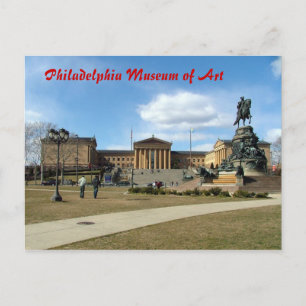 Carte Postale Musée d'art de Philadelphie