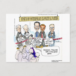 Carte Postale Musée des anciens partis politiques Cadeaux et T-s