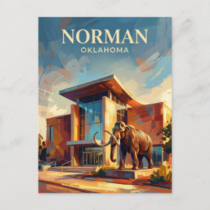 Carte Postale Musée d'Histoire Naturelle Sam Noble de l'Oklahoma