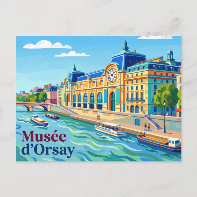 Carte Postale Musée d'Orsay France (Devant)