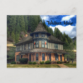 Carte Postale Musée du Dépôt Wallace Idaho