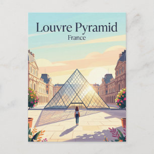 Carte Postale Musée du Louvre Cour France