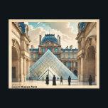 Carte Postale Musée du Louvre Paris Vintage voyage<br><div class="desc">Titre : Paris Vintage Carte postale : Musée du Louvre Splendor - Icône culturelle Histoire collective Description du produit : Paris Vintage Carte postale : Le Musée du Louvre - Un aperçu de la majesté artistique et de la Grandeur historique Embarquez pour un voyage à travers les couloirs du temps...</div>