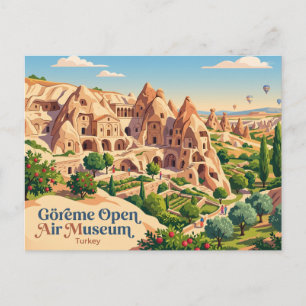 Carte Postale Musée en plein air de Goreme Turquie