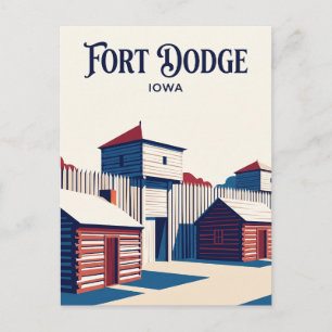 Carte Postale Musée Fort et Village de la Frontière USA