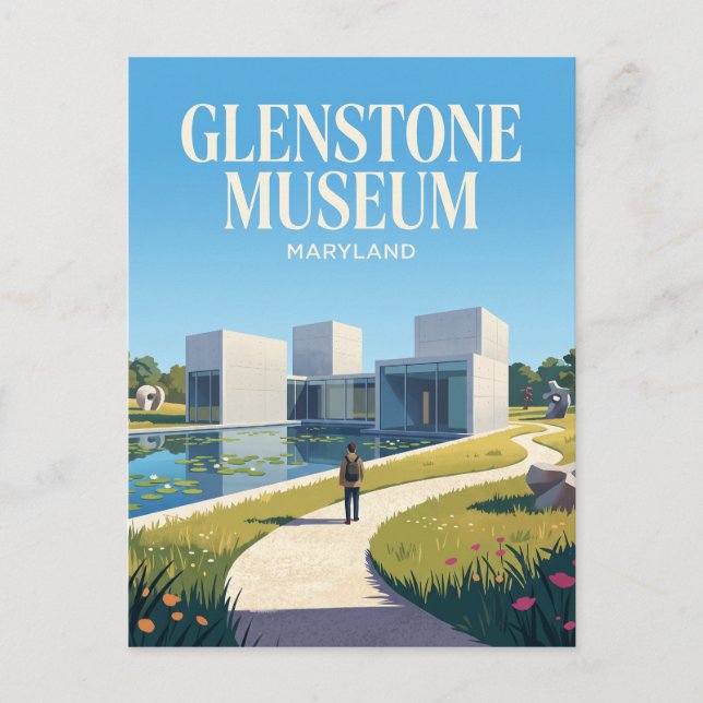 Carte Postale Musée Glenstone États-Unis (Devant)