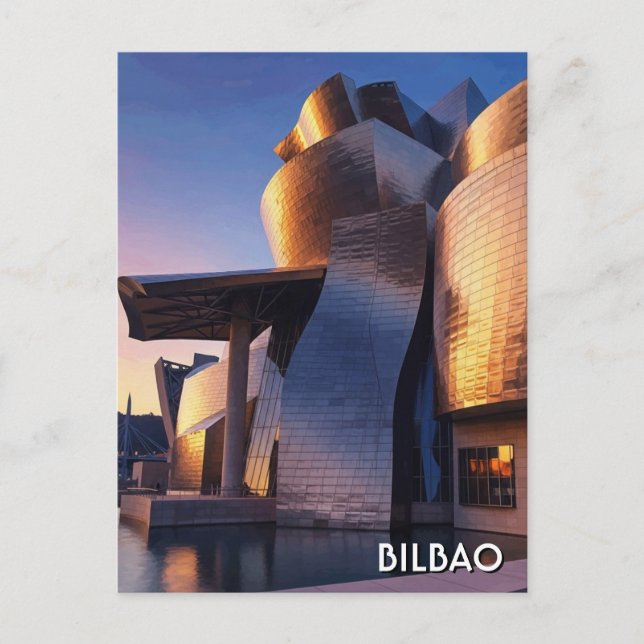 Carte Postale Musée Guggenheim Bilbao Voyage (Devant)