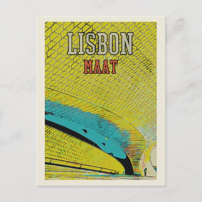 Carte Postale musée MAAT à Lisbonne Portugal (Devant)
