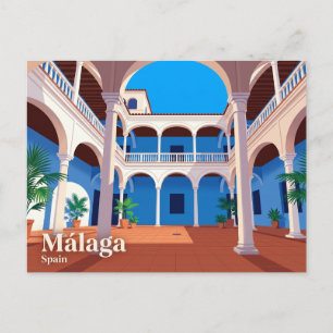Carte Postale Musée Picasso, Málaga Espagne