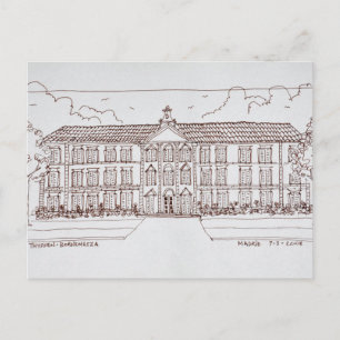 Carte Postale Museo Thyssen-Bornemisza   Madrid, Espagne