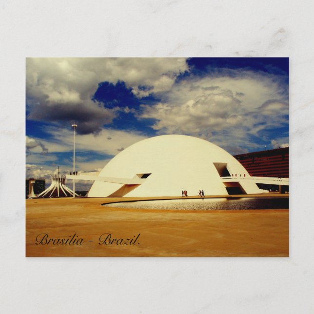 Carte Postale Museu Nacional Honestino Guimarães, Brésil. (Devant)