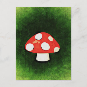 Carte Postale Mushroom de Cute