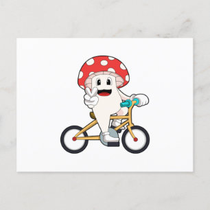 Carte Postale Mushroom with Bicycle.PNG